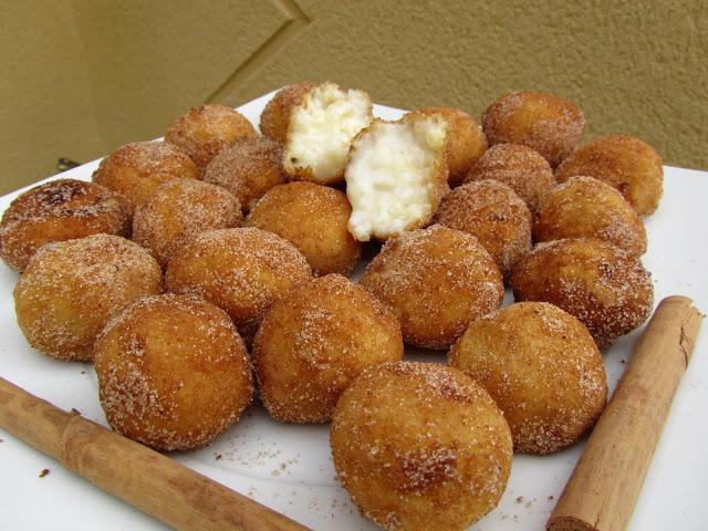 Croquetas de arroz con leche