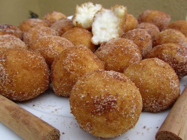 Croquetas de arroz con leche