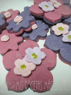 GALLETAS DE VIOLETAS