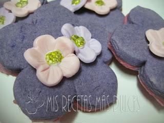 GALLETAS DE VIOLETAS