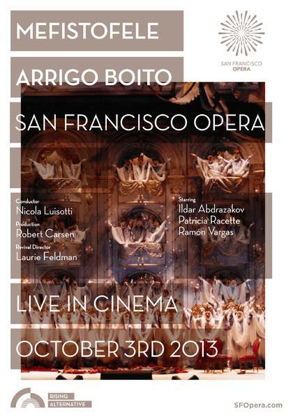 HOY EN CINES: MEFISTOFELE, DESDE LA OPERA DE SAN FRANCISCO