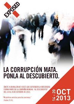 Exposed 2013: semana de lucha activa de la iglesia contra la corrupción