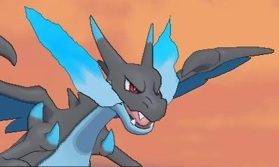 mega charizard x1 Se presenta a Mega Charizard X en Pokémon X