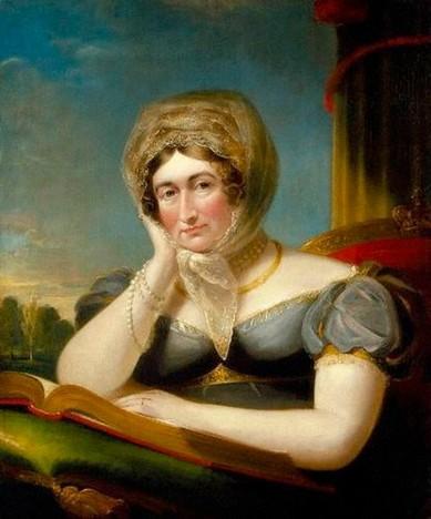 Caroline of Brunswick, Portrait by - James Lonsdale in 1820