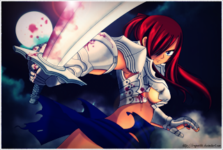 Erza Scarlet, la fuerza sagaz del anime Fairy Tail