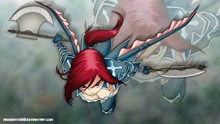 Erza Scarlet, la fuerza sagaz del anime Fairy Tail