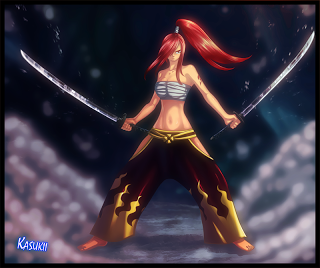 Erza Scarlet, la fuerza sagaz del anime Fairy Tail