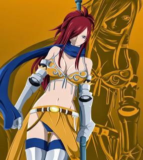 Erza Scarlet, la fuerza sagaz del anime Fairy Tail