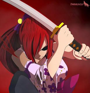 Erza Scarlet, la fuerza sagaz del anime Fairy Tail