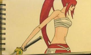 Erza Scarlet, la fuerza sagaz del anime Fairy Tail