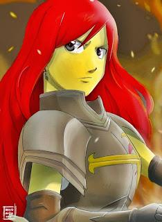 Erza Scarlet, la fuerza sagaz del anime Fairy Tail