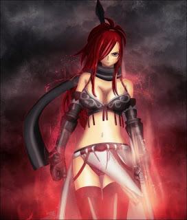 Erza Scarlet, la fuerza sagaz del anime Fairy Tail