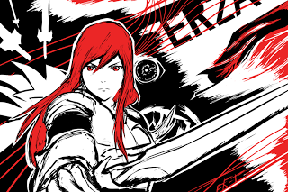 Erza Scarlet, la fuerza sagaz del anime Fairy Tail