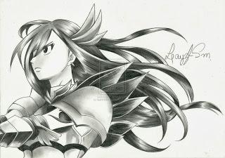 Erza Scarlet, la fuerza sagaz del anime Fairy Tail