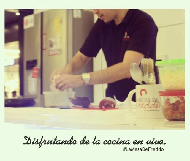 Cocinando en vivo con LG