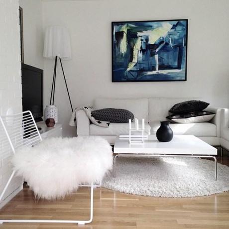 Puro estilo nórdico en Noruega puro estilo nórdico muebles de ikea y de diseño diseño danés nórdico decoración en blanco decoración diseño interiores nórdico cocinas modernas blancas nórdicas blog decoración nórdica blog decoración diseño interiores