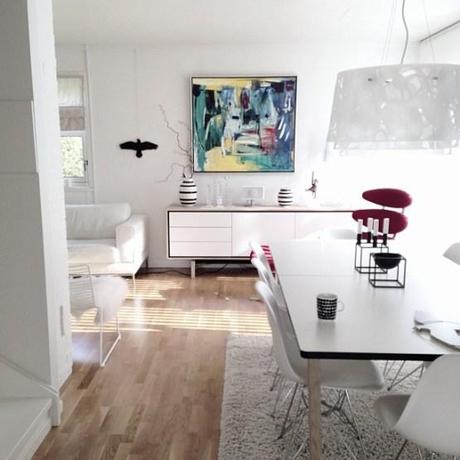 Puro estilo nórdico en Noruega puro estilo nórdico muebles de ikea y de diseño diseño danés nórdico decoración en blanco decoración diseño interiores nórdico cocinas modernas blancas nórdicas blog decoración nórdica blog decoración diseño interiores