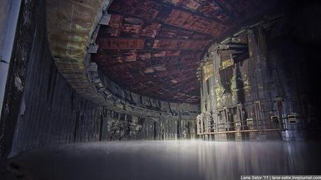 Abandoned Russian military rocket factory
