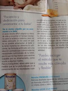 Lactantes y consumidoras