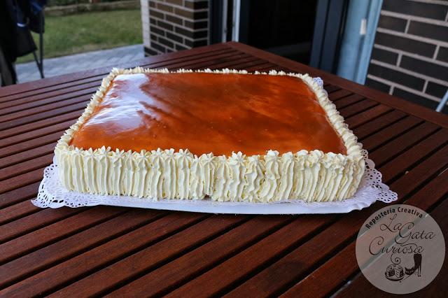 TARTA DE TOFFE Y TRUFA
