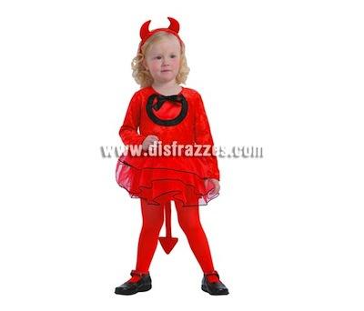 Disfraz de Demonio niña para Halloween