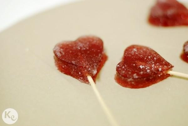 Homemade gummy candies