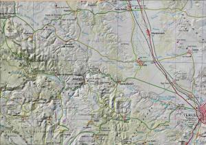 ALBARRACIN  cartografía megustaelmedionatural