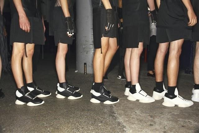 La locura de Rick Owens/ París primavera verano 2014.