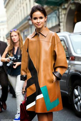 Los looks de Miroslava Duma durante las semana de la moda Primavera 2014