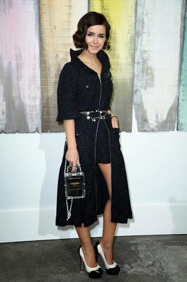 Los looks de Miroslava Duma durante las semana de la moda Primavera 2014
