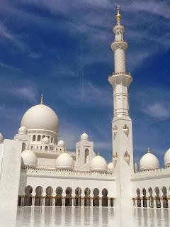 La Gran Mezquita Blanca de Abu Dhabi