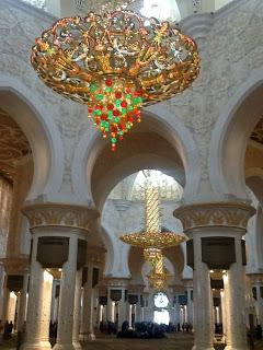 La Gran Mezquita Blanca de Abu Dhabi
