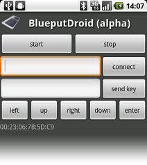 Blueputdroid , una app Android para controlar el ordenador y la PS3 1