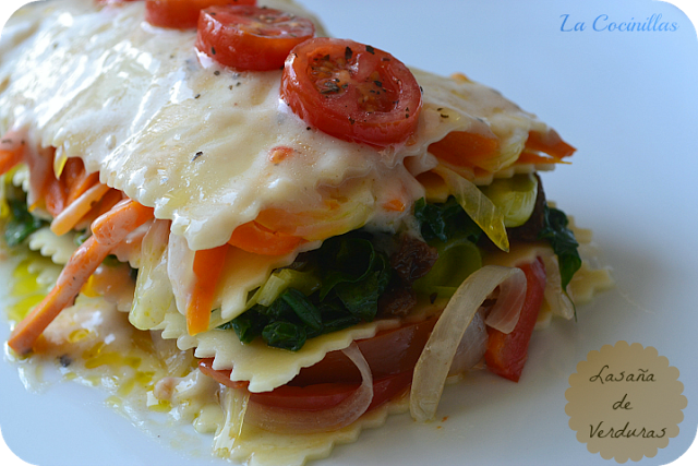 Lasaña de Verduras