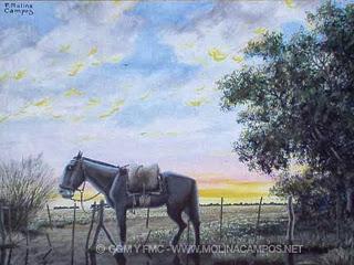 Molina Campos, Pintor Argentino