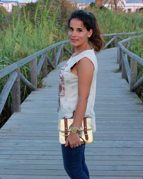 W.I.W: skull & turquoise