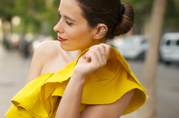 ear-cuff-macarena-de-gealanvin_HM-yellow-dress-looks-outfits-street_style-9_zpsd962a759