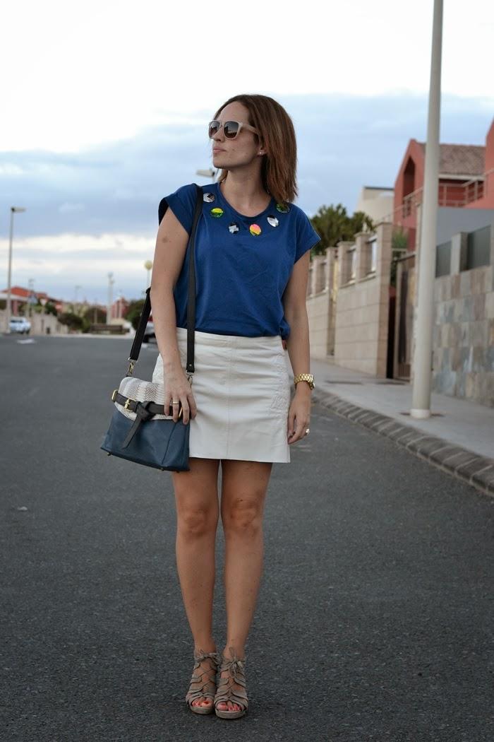 Zara Leather Skirt