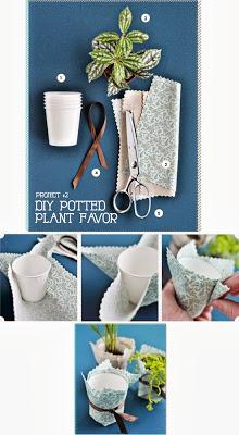 DIY... cómo decorar macetas