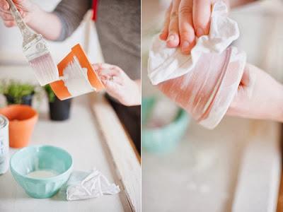 DIY... cómo decorar macetas