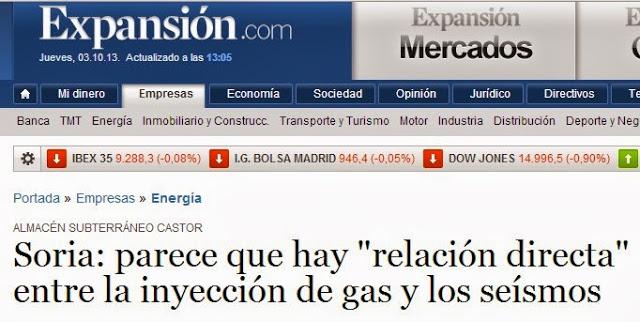 LOS PELIGROS SÍSMICOS DE ACTUAR EN EL INTERIOR DE LA TIERRA