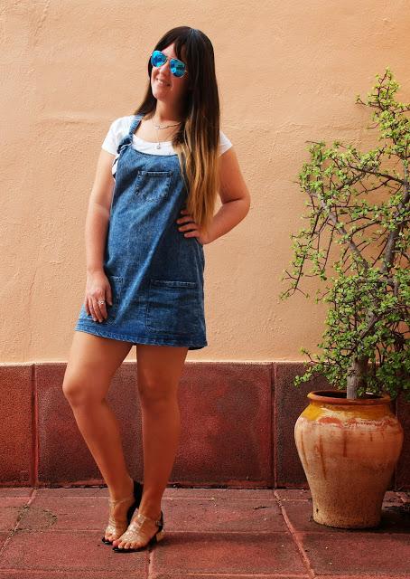Denim dress