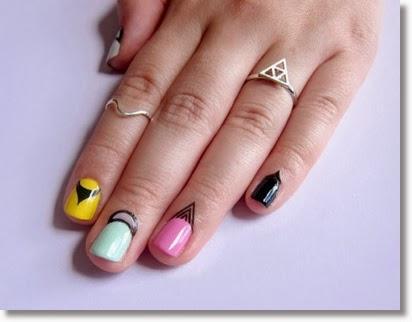 Nail Art: Cutículas con tattoos Nail Art: Cutículas con tattoos