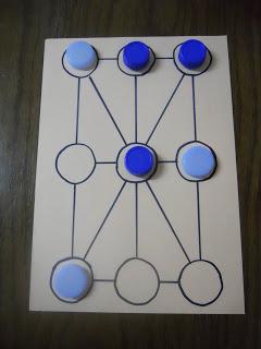 Tres en raya reciclado