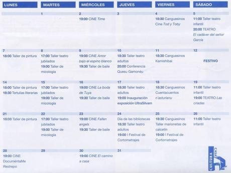 Planes con niños en Asturias del 4 al 11 de octubre.