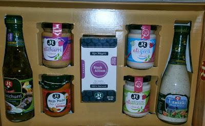 Salsas y condimentos especiales JR