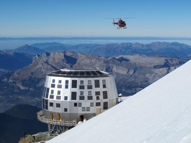 arquitectura ecológica - refuge gu gouter - Francia