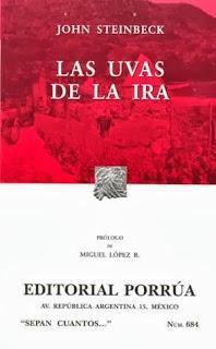 Las uvas de la ira de John Steinbeck