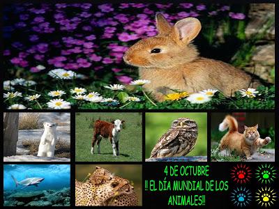 EL DÍA MUNDIAL DE LOS ANIMALES