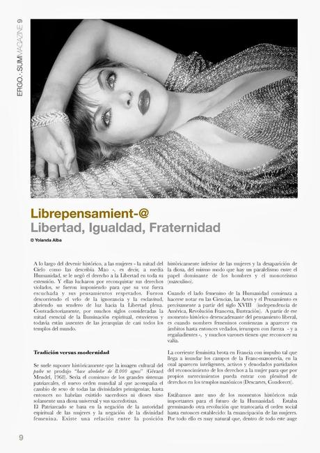 DE  NUEVO ERGO SUM MAGAZINE, nº 9